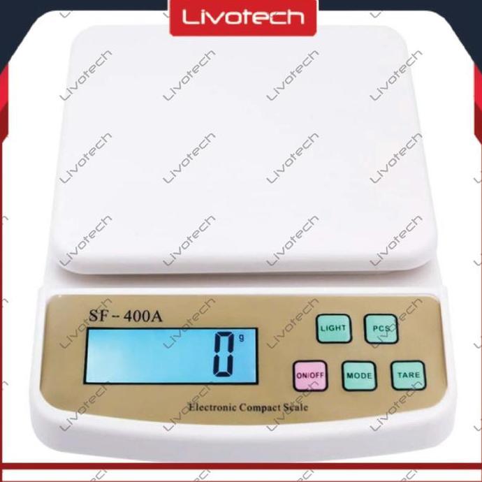 Premium Timbangan Dapur Digital 10Kg Sf-400A Kitchen Scale Sf-400 A / Sf400A Kitchenware