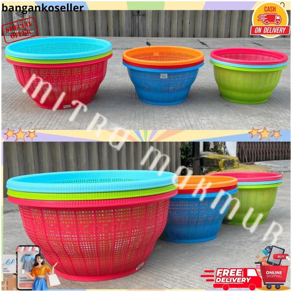 Lion Star - Baku Nasi Plastik Wakul Cengkeh Plastik Tempat Nasi Bakul Nasi Bw-7 Siap Kirim