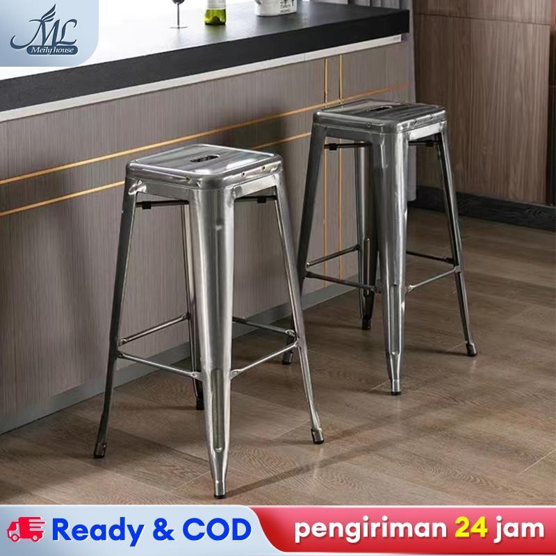 Kursi Bar Besi Kursi Persegi Tinggi Kursi Tolix Kursi Tinggi Kursi Besi Kursi Cafe