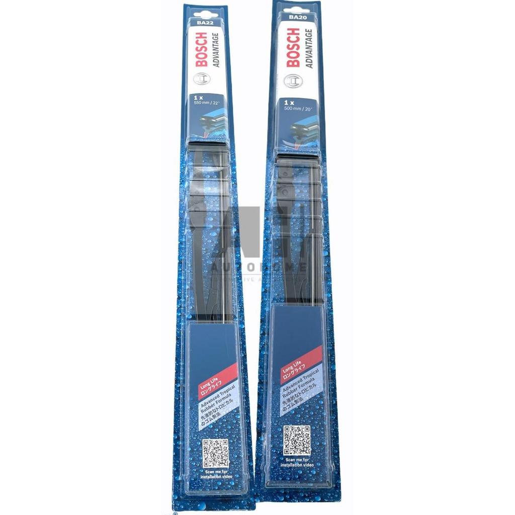 Wiper Toyota 86 - FT86 & Subaru BRZ - Bosch Advantage 22 20