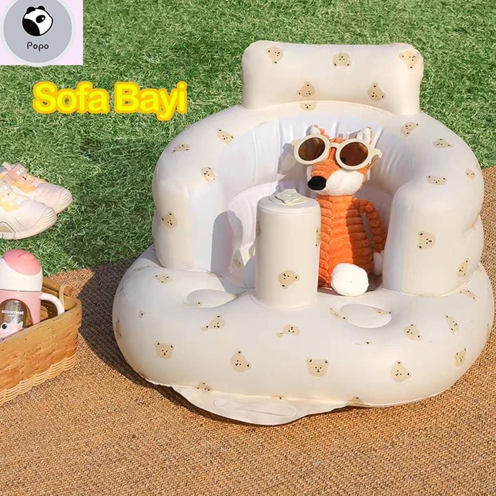 Terbaru Sofa Bayi Belajar Sofa Tiup Kursi Pompa Bayi Kursi Makan Bayi Belajar Duduk Makan Main Dan M