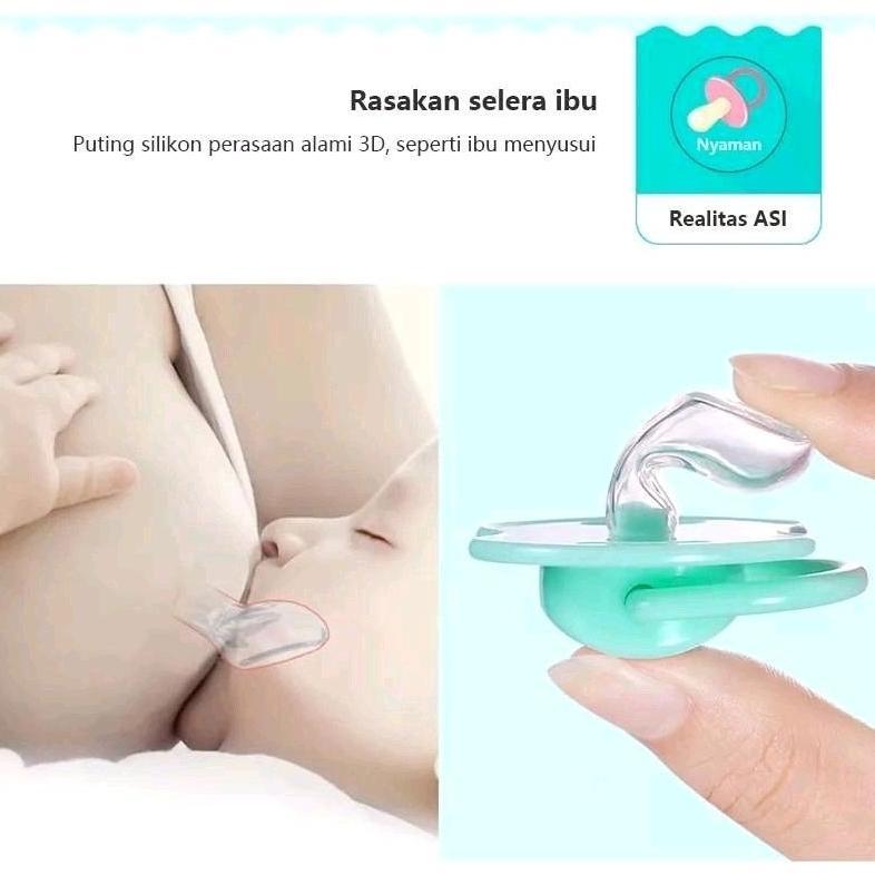 Cuci Gudang Empeng Bayi Dan Tali Rantai Dot Bayi Dengan Penutup Empeng Set Bayi Baru Lahir Bpa Free 
