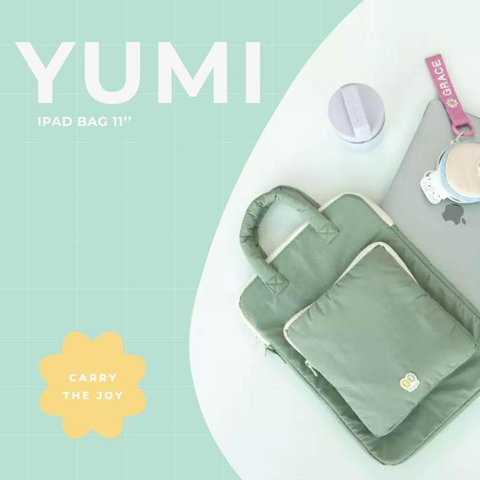 Yumi Bag - Ipad Bag Lucu / Tas Ipad 11 inch / Tas Kampus / Tas Kerja / Tas Ipad - Goodmoments