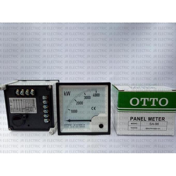 OTTO Panel Meter / KW Meter Kilowatt Kilo Watt K.W Meter SA-96 3P 4W
