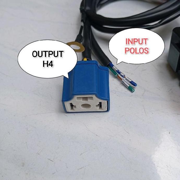 Relay Set Lampu H4 Pnp Motor