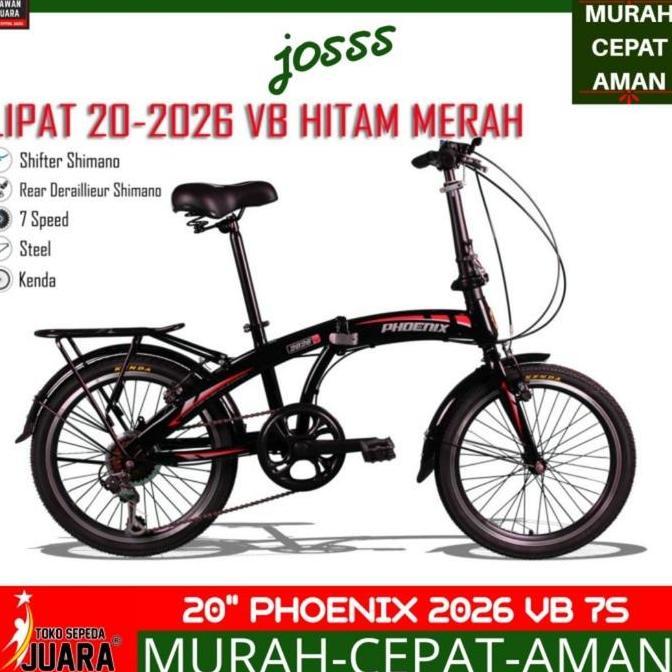 Terlaris Sepeda Lipat Phoenix 2026 Vb Folding 20 Inch