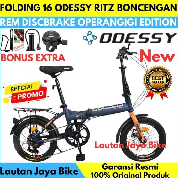 Terlaris Sepeda Lipat 16 Odessy  Ritz Boncengan New