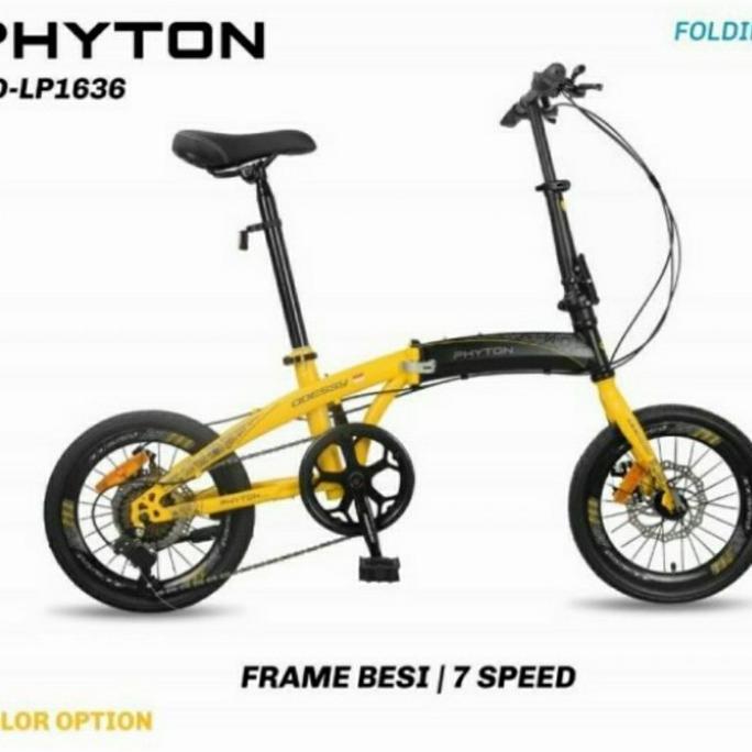 Terlaris Sepeda Lipat 16 Inch Odessy Phyton