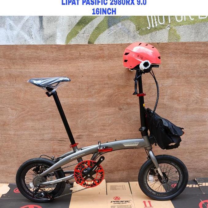 Terlaris Lipat Pasific 2980Rx 9.0 16Inch Rem Hydrauli Free Helm+Tass