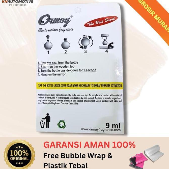 20 LUSIN PARFUM MOBIL ORMOY ORIGINAL | FREE BOX | PENGHARUM MOBIL | PENGHARUM RUANGAN | GROSIR TERMU