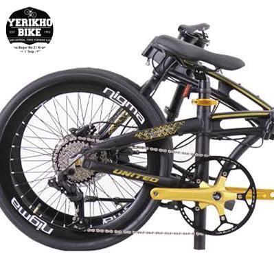 Terlaris Sepeda Lipat Folding Bike 20 United Nigma V
