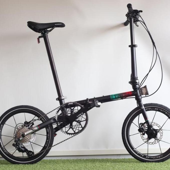 Terlaris Sepeda Lipat 16 Element Troy X 9 Speed New