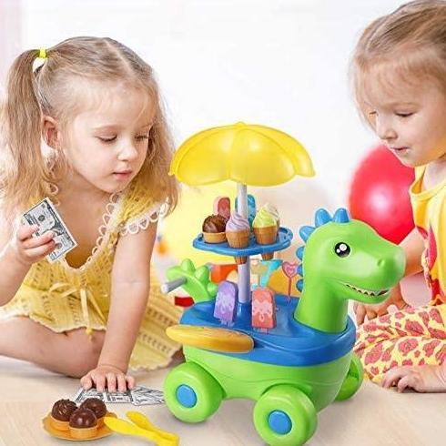 MAINAN ES KRIM DORONG KUDA