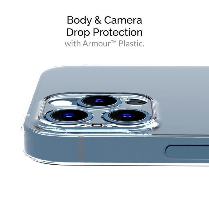 Gwl- Casing Untuk Iphone 12 Series Slimcase Classic - Ultra-Thin 0.38 Mm, Transparan & Tidak Menguni