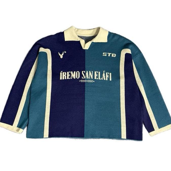 STB KNITWEAR BOXY IREMO SAN ELAFI | KNITWEAR BOXY STB | KNITWEAR JERSEY BOXY Unisex Cardigan