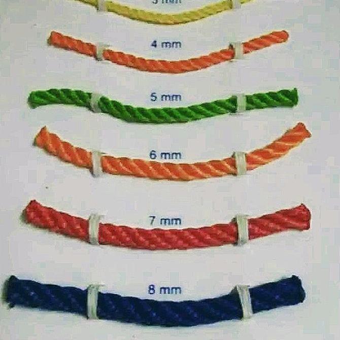 Ironx- Tali Tambang Plastik 5Mm Roll / Tambang 5Mm 1 Roll