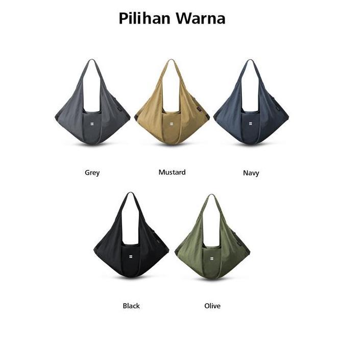 Bag- Bodypack Audagami Tasuki Bag Tas Selempang Travel Kerja Kuliah Ringan Stylish 35L