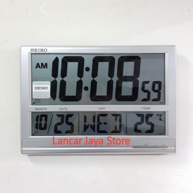 Promo Jam Digital Seiko / Jam Meja Digital SEIKO QHL080S Original Diskon