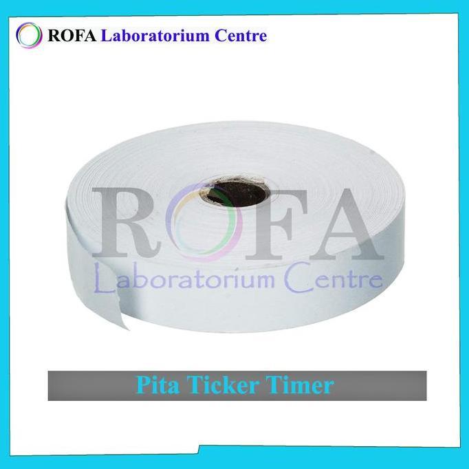 Pita Pewaktu Ketik / Pita Ticker Timer / Ticker Timer Tape