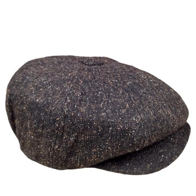 Topi Pria Newsboy Cap Vintage Premier Wol Peaky Blinders Original Lokal Indonesia