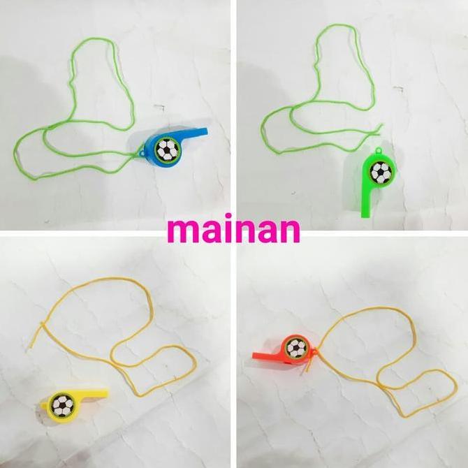 peluit mainan wasit / pluit parkir / anak pramuka / olahraga sepakbola