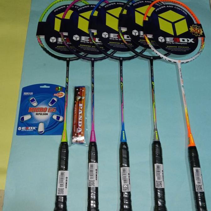 Raket Badminton Ebox Dutro 30 Original kumplit