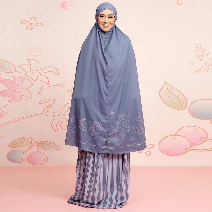 TERLARIS Lozy Hijab - Shadira Prayer Set (Mukena Set Travel Mini Pouch Parasut Lozy X Shadira Firdau