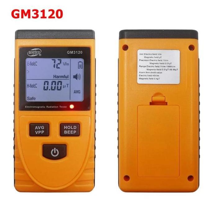 Scrt- Detektor Radiasi Elektromagnetik Digital Detector Meter Dosimeter Test
