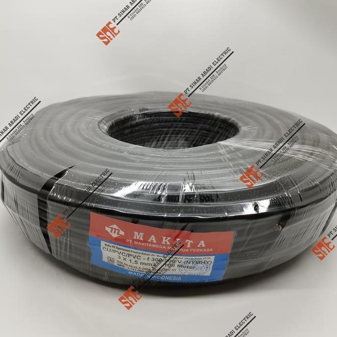 Kabel Makita NYMHY NYYHY 3x1.5 ROLL 100M