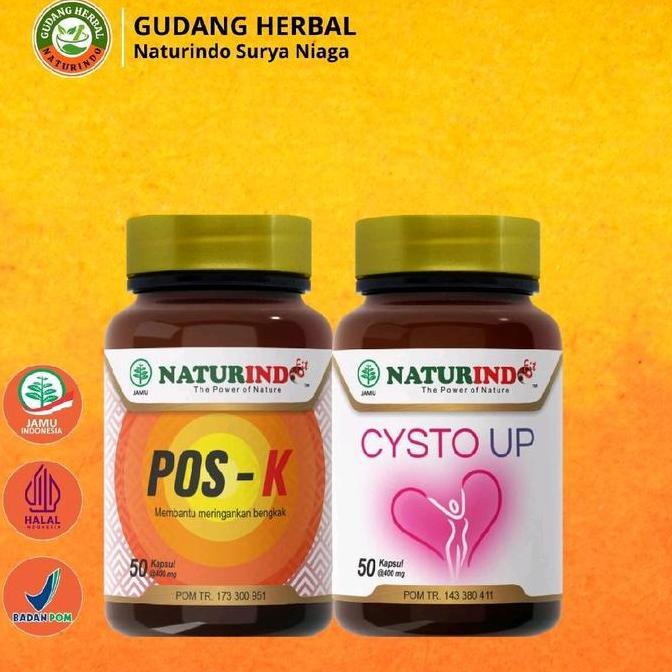 Grl- Paketan Kista Dan Miom Tanpa Oprasi Original Cysto Up Dan Pos-K Naturindo