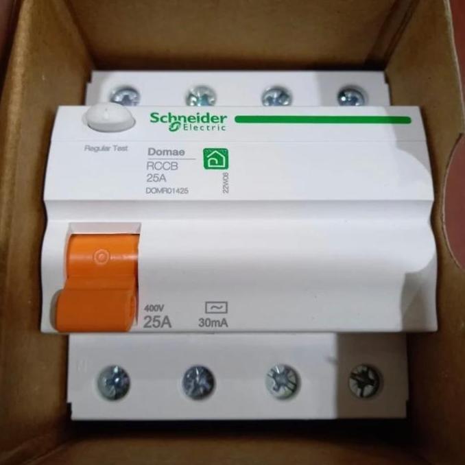 Sale Elcb Schneider Domae 25A 3Phase 300Ma/30Ma 25A 4Phase Elcb 4 Phase 25A