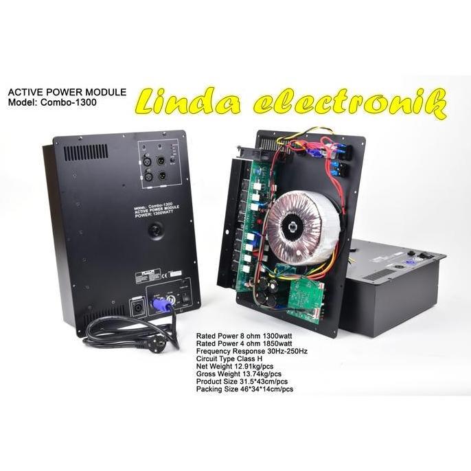 TERBARU - Modul combo 1300 Power Subwoofer Aktif COMBO1300