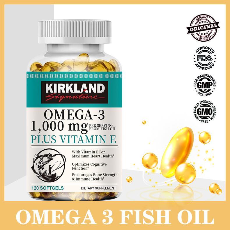 Ready Omega 3 Fish Oil Minyak Ikan 2500mg - EPA DHA Tingkat Tinggi untuk Jantung & Otak & Mata & Sen