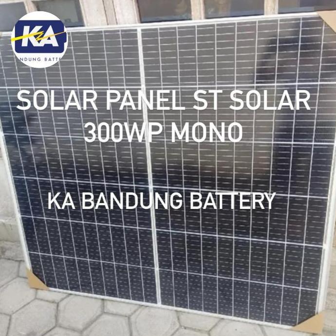 TERMURAH - solar panel surya cell module st solar stc 300wp 300 wp MONO 24v