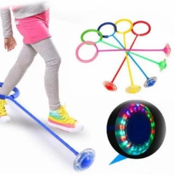 Hula Hoop Kaki / Jump Ball / Lompat Kaki / Hulahoop / Yoyo Kaki / LED