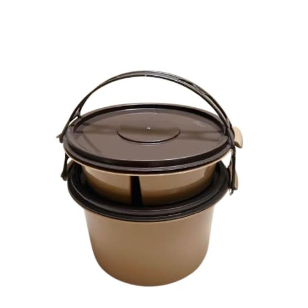 TERMURAH Rantang susun 2 coklat / Rantang Hajatan / Rantang Berkat