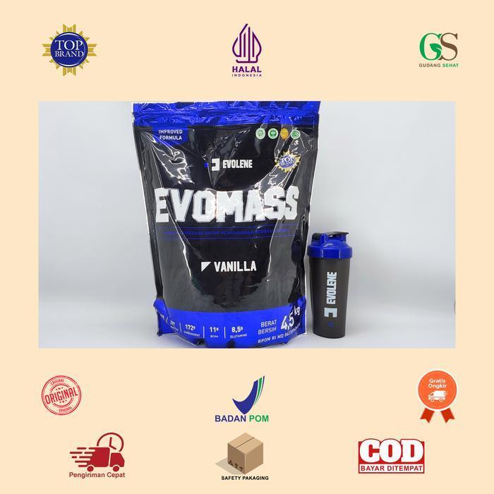 Manado Evolene EVOMASS 10 lbs - 4,5 kg Penambah Berat Badan