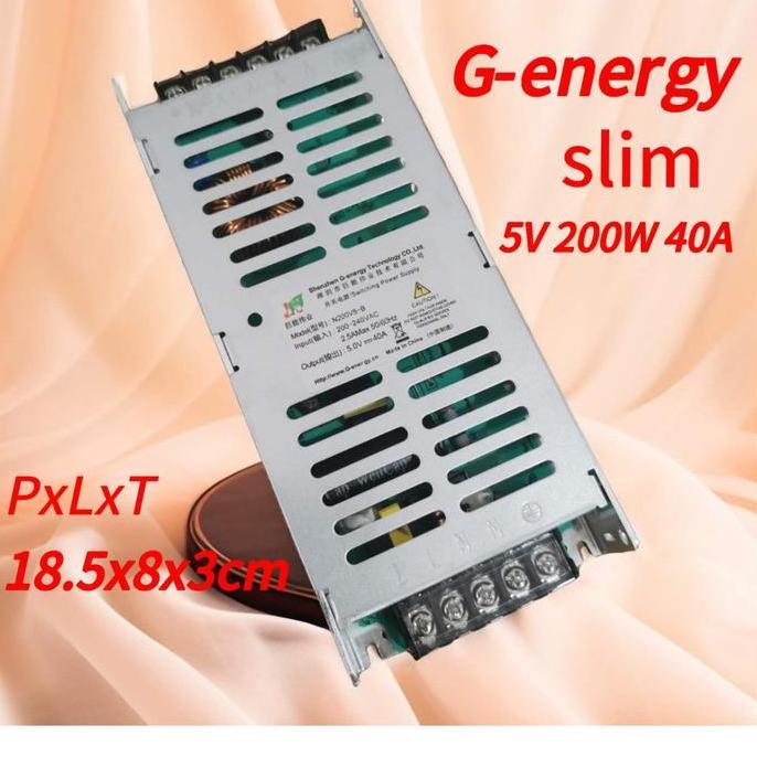 Led videotron Power supply 5v40a 5V40A psu5v40a  slim