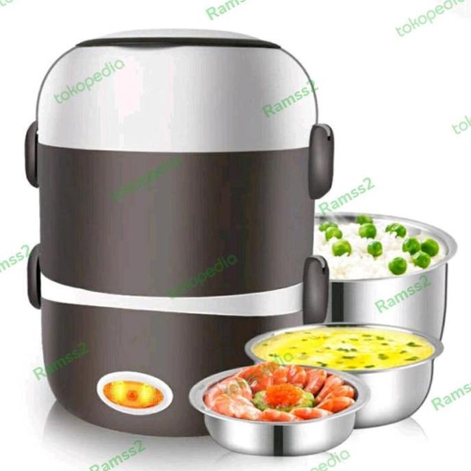 Portable Electric Lunch Box Tempat Makan Listrik