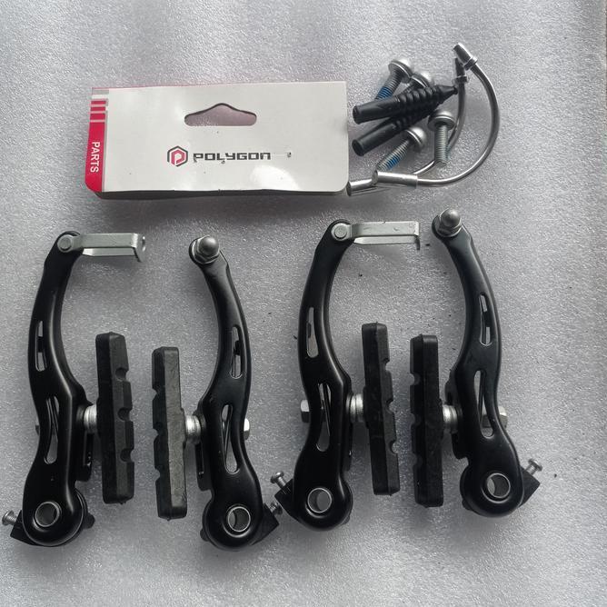 Rem V Brake Set Vbrake Caliper Polygon Monarch Sepeda Mtb Lipat Bmx