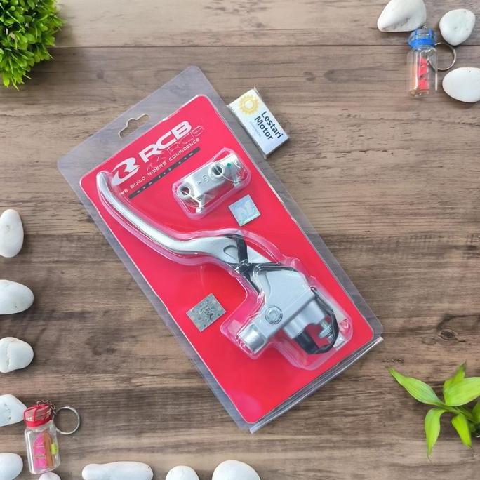 HANDEL HANDLE TUAS KOPLING E2 REM KIRI MIO VARIO BEAT SILVER ORI ORIGINAL RCB ASLI