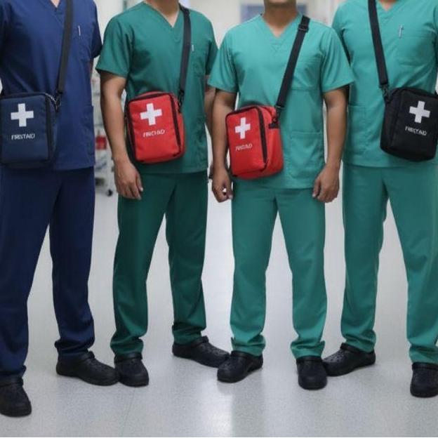 Viral  Tas Selempang Pria/Wanita/Tas Medis First Aid Kit/ Tas Petugas Medis/ Tas Pmi
