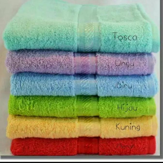 Grosir Handuk Merah Putih Besar 70 x 140 Terry Palmer - Handuk Dewasa