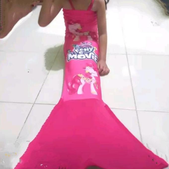 ASLI Baju Renang Anak Mermaid LITTLE PONY / Baju Putri Duyung Anak  / Mermaid Anak / Kostum mermaid 