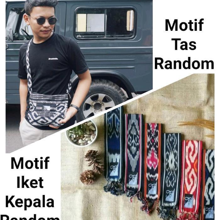 Paketan Tas Tenun & Iket Kepala