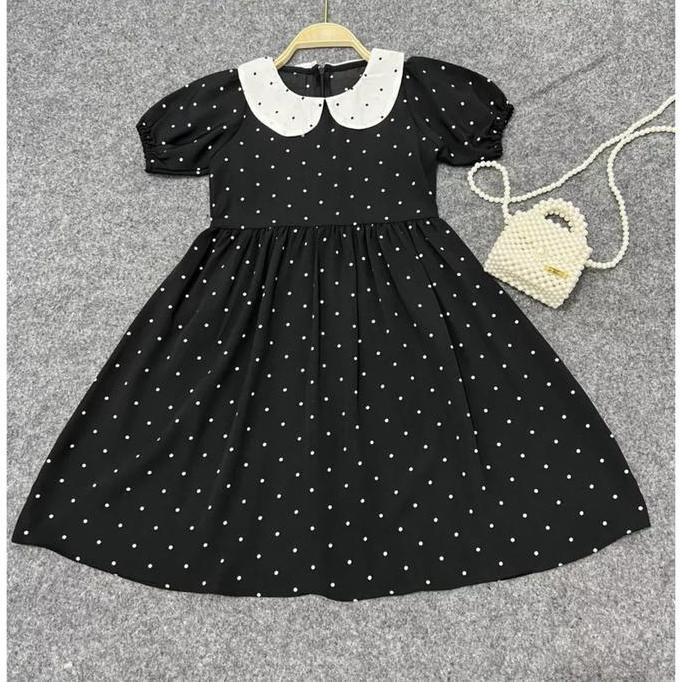 SIAPKIRIM dress wednesday addams cosplay anak READY STOCK
