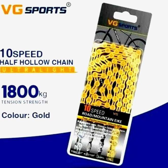 Rantai Sepeda Vgsports Gold 10 Speed
