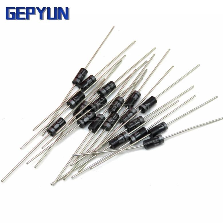 100pcs 1N5817 1N5819 1N5399 1N4937 1N4004 Schottky Rectifier Diode 1N4001 1N4007 UF4007 HER107 HER20