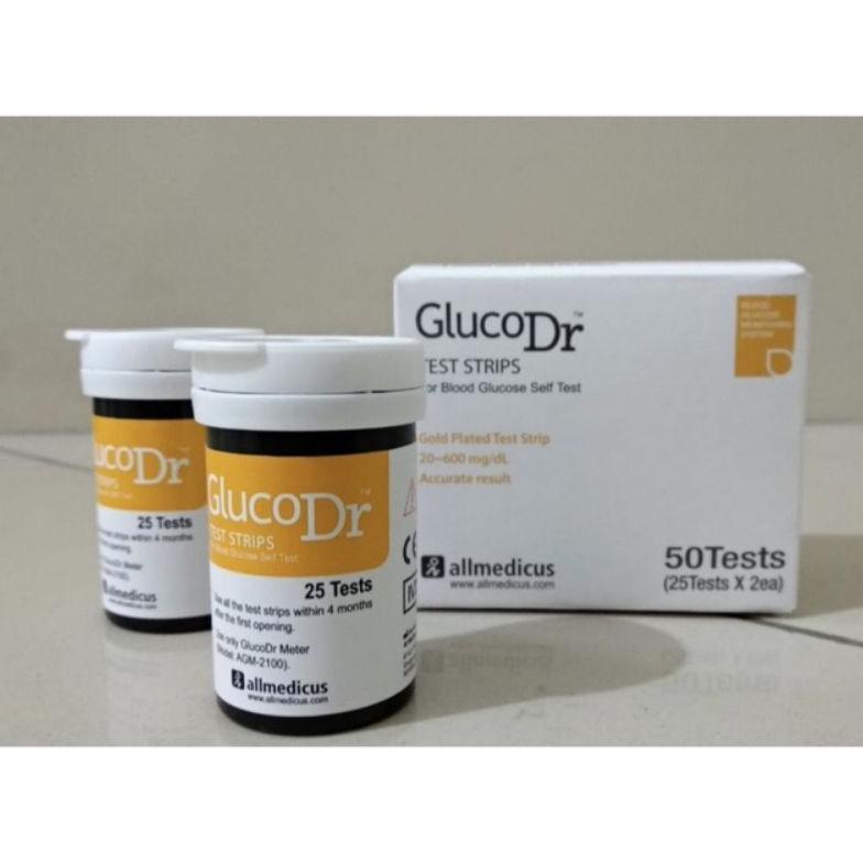 Cek Gula Darah Gluco Dr  / Strip Gula Darah Gluco Dr