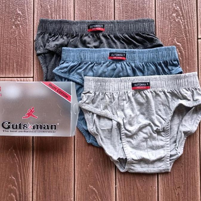 Promo 3 PCS CELANA DALAM GUTSMAN G.0302 Diskon